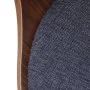 Sillas de comedor 4 unidades madera curvada y tela gris oscuro de vidaXL, Sillas de comedor - Ref: Foro24-271946, Precio: 430...