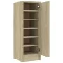 Mueble zapatero de aglomerado roble Sonoma 32x35x92 cm de vidaXL, Zapateros y organizadores de calzado - Ref: Foro24-808975, ...