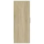 Mueble zapatero de aglomerado roble Sonoma 32x35x92 cm de vidaXL, Zapateros y organizadores de calzado - Ref: Foro24-808975, ...
