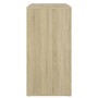 Mueble zapatero de madera contrachapada color roble 60x35x70 cm de vidaXL, Zapateros y organizadores de calzado - Ref: Foro24...