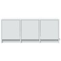 Mueble de TV con LED madera de ingeniería blanco 97x34x40 cm en Muebles TV | Comprar online en Foru.es