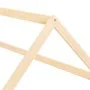 Estructura de cama infantil de madera maciza de pino 70x140 cm de vidaXL, Cunas y camas para niños - Ref: Foro24-283346, Prec...