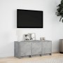 Mueble de TV LED madera ingeniería gris hormigón 97x34x40 cm en Muebles TV | Comprar online en Foru.es