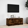 Mueble de TV LED madera ingeniería roble ahumado 97x34x40 cm en Muebles TV | Comprar online en Foru.es