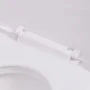 Inodoro de pared con cisterna oculta cerámica blanco de vidaXL, Baños - Ref: Foro24-274669, Precio: 293,01 €, Descuento: %