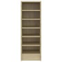 Mueble zapatero madera contrachapada roble Sonoma 31,5x35x90 cm de vidaXL, Zapateros y organizadores de calzado - Ref: Foro24...
