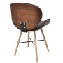 Sillas de comedor 6 unidades madera curvada y cuero sintético de vidaXL, Sillas de comedor - Ref: Foro24-271949, Precio: 549,...