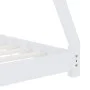 Estructura de cama infantil madera maciza pino blanca 70x140 cm de vidaXL, Cunas y camas para niños - Ref: Foro24-283358, Pre...