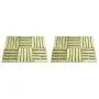 Porch tiles 12 units green wood 50x50 cm by vidaXL, Floors and carpets - Ref: Foro24-276430, Price: 122,13 €, Discount: %