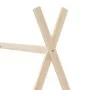 Estructura de cama infantil de madera maciza de pino 70x140 cm de vidaXL, Cunas y camas para niños - Ref: Foro24-283355, Prec...
