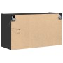 Mueble de TV de pared con luces LED negro 80x31x45 cm en Muebles TV | Comprar online en Foru.es