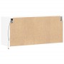 Mueble de TV de pared con luces LED blanco 100x31x45 cm en Muebles TV | Comprar online en Foru.es