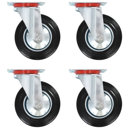 Ruedas giratorias 8 unidades 160 mm de vidaXL, Manipulación de materiales - Ref: Foro24-277986, Precio: 89,92 €, Descuento: %