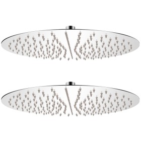 Cabezal de ducha efecto lluvia 2 uds acero inoxidable Ø 40 cm de vidaXL, Cabezales de ducha - Ref: Foro24-275937, Precio: 93,...