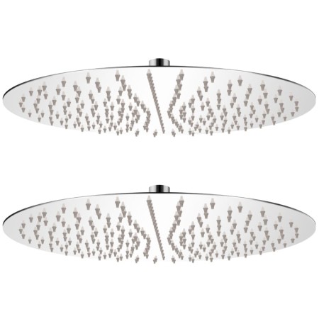Cabezal de ducha efecto lluvia 2 uds acero inoxidable Ø 40 cm de vidaXL, Cabezales de ducha - Ref: Foro24-275937, Precio: 93,...