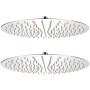 Cabezal de ducha efecto lluvia 2 uds acero inoxidable Ø 40 cm de vidaXL, Cabezales de ducha - Ref: Foro24-275937, Precio: 93,...