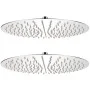 Rain effect shower head 2 pcs stainless steel Ø 40 cm by vidaXL, shower heads - Ref: Foro24-275937, Price: 112,84 €, Discount: %