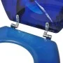 Asientos de inodoro con tapas 2 uds MDF delfín de vidaXL, Asientos de inodoros y bidés - Ref: Foro24-275912, Precio: 74,32 €,...