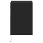 Muebles de TV de pared con luces LED 2 uds negro 41x31x45 cm en Muebles TV | Comprar online en Foru.es