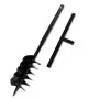 Taladro De Tierra Con Mango 150 mm Con Tubo De Extensión 13 M Acero by vidaXL, Helical augers - Ref: Foro24-270529, Price: 15...