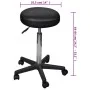 Bürostühle 2 Stück Kunstleder Schwarz von vidaXL, Bürostühle - Ref: Foro24-277176, Preis: 102,23 €, Rabatt: %