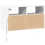 Mueble de TV de pared con luces LED blanco 80x31x45 cm en Muebles TV | Comprar online en Foru.es