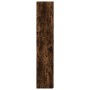 Mueble zapatero madera contrachapada roble humo 80x35,5x180 cm de vidaXL, Zapateros y organizadores de calzado - Ref: Foro24-...
