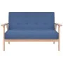 Blue 2-Piece Fabric Sofa Set by vidaXL, Sofas - Ref: Foro24-274912, Price: 364,32 €, Discount: %