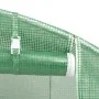 Invernadero con estructura de acero verde 48 m² 16x3x2 m de vidaXL, Invernaderos - Ref: Foro24-3188045, Precio: 643,70 €, Des...