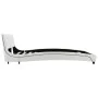 Cama con colchón cuero sintético blanco 140x200 cm de vidaXL, Camas y somieres - Ref: Foro24-277571, Precio: 449,76 €, Descue...