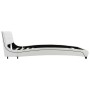 Cama con colchón cuero sintético blanco 140x200 cm de vidaXL, Camas y somieres - Ref: Foro24-277571, Precio: 461,75 €, Descue...
