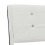 Cama con colchón cuero sintético blanco 140x200 cm de vidaXL, Camas y somieres - Ref: Foro24-277571, Precio: 461,75 €, Descue...
