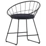 Sillas de comedor asientos de cuero sintético 6 uds acero negro de vidaXL, Sillas de comedor - Ref: Foro24-276236, Precio: 29...