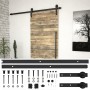Kit de herrajes para puertas correderas SKIEN acero negro 183cm en Materiales de construcción | Comprar online en Foru.es
