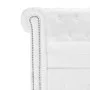 Sofá Chesterfield en forma L cuero artificial blanco de vidaXL, Sofás - Ref: Foro24-275225, Precio: 705,14 €, Descuento: %