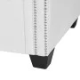 Sofá Chesterfield en forma L cuero artificial blanco de vidaXL, Sofás - Ref: Foro24-275225, Precio: 705,14 €, Descuento: %