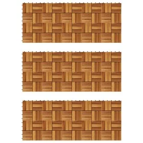 Porch tiles 30x30 cm acacia 30 pieces by vidaXL, Floors and carpets - Ref: Foro24-271793, Price: 115,94 €, Discount: %
