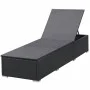 Sonnenliegen mit Kissen 2 Stück schwarzes synthetisches Rattan von vidaXL, Liegen - Ref: Foro24-277088, Preis: 314,47 €, Raba...