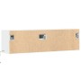 Mueble de TV de pared con luces LED blanco 140x31x38 cm en Muebles TV | Comprar online en Foru.es