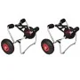 Carrito de kayak 2 unidades aluminio de vidaXL, Tráilers para barcos - Ref: Foro24-277087, Precio: 142,51 €, Descuento: %