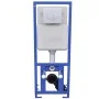 Inodoro suspendido de pared con cisterna oculta cerámica negro de vidaXL, Baños - Ref: Foro24-275792, Precio: 326,01 €, Descu...