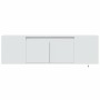 Mueble de TV de pared con luces LED blanco 135x31x39,5 cm en Muebles TV | Comprar online en Foru.es