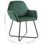 Sillas de comedor 4 unidades de terciopelo verde de vidaXL, Sillas de comedor - Ref: Foro24-277007, Precio: 411,63 €, Descuen...