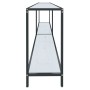 Mesa consola vidrio templado blanco 220x35x75,5 cm de vidaXL, Mesas auxiliares - Ref: Foro24-331712, Precio: 113,45 €, Descue...