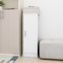 Mueble zapatero de aglomerado blanco con brillo 32x35x92 cm de vidaXL, Zapateros y organizadores de calzado - Ref: Foro24-808...