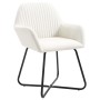 Sillas de comedor 6 unidades tela color crema de vidaXL, Sillas de comedor - Ref: Foro24-277099, Precio: 674,31 €, Descuento: %