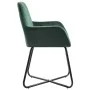 Sillas de comedor 6 unidades de terciopelo verde de vidaXL, Sillas de comedor - Ref: Foro24-277008, Precio: 689,19 €, Descuen...