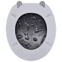 Asientos de inodoro con tapas 2 uds MDF agua de vidaXL, Asientos de inodoros y bidés - Ref: Foro24-275916, Precio: 86,94 €, D...