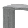 Estantería pared de esquina madera gris Sonoma 45x45x147 cm en Estanterías | Comprar online en Foru.es
