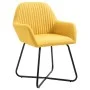 Dining chairs 6 units of yellow fabric by vidaXL, dining chairs - Ref: Foro24-277109, Price: 595,76 €, Discount: %